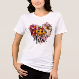 Boo Halloween T Shirt mit Kürbis