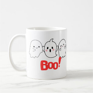 Boo! Halloween-Tasse   Spooky & Fun Coffee Cup Kaffeetasse