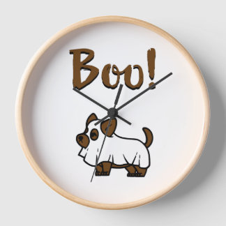Boo Halloween Uhr