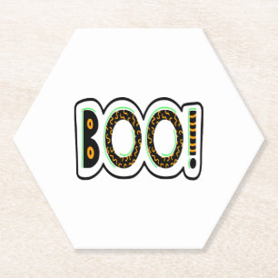 BOO Halloween Untersetzer