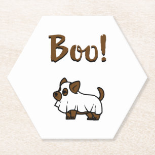 Boo Halloween Untersetzer