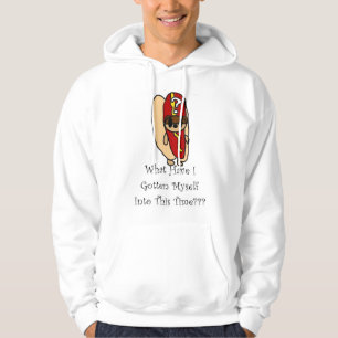 Boo Happens Hotdog Anzug Hoodie