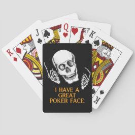 Boo Happy Halloween Funny Skull Witze Spielkarten