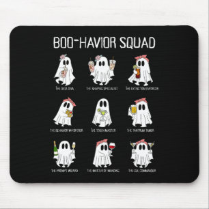 Boo-havior Squad Verhaltensanalyse Ghost Rbt A Hal Mousepad