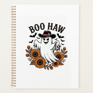 Boo Haw Cowboy Fantôme Tournesols Chauves-souris H