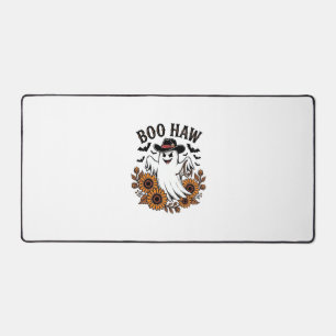 Boo Haw Cowboy Geist Sonnenblumen Fledermäuse Hall Schreibtischunterlage