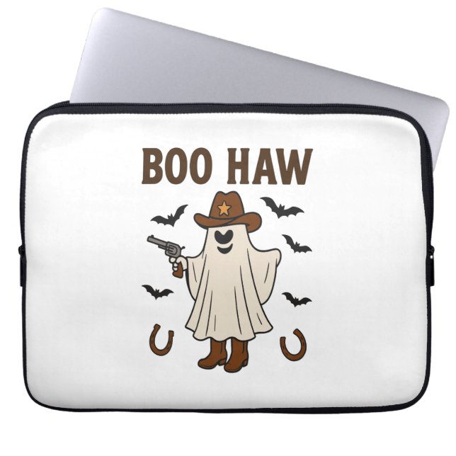 Boo Haw Laptopschutzhülle (Vorderseite)