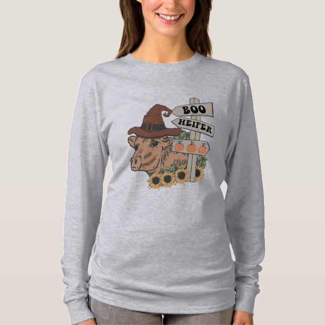 Boo Heifer T-Shirt (Vorderseite)