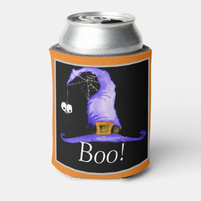 Boo! Hexenhut Dosenkühler (Kanne Rückseite)