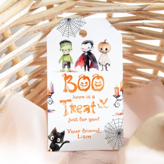 Boo hier ist eine Leckerei für dich Halloween-Part Geschenkanhänger (Von Creator hochgeladen)