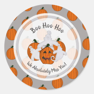 Boo Hoo Hoo Ghost Stickers