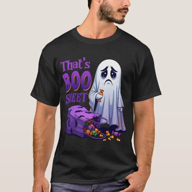Boo-Hoo-Lloween das ist Boo Sheet T-Shirt (Vorderseite)