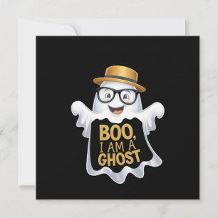 Boo, ich bin ein geistlicher Spaß für Halloween-Li Einladung