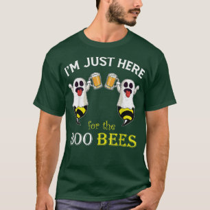 Boo, ich bin nur hier für die Boo Bees Bier Lover T-Shirt