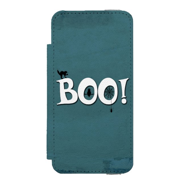 Boo! Incipio iPhone Geldbeutel-Hülle (Folio Vorderseite)