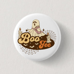 Boo-Jee Geist Halloween lustig Button