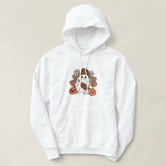Boo-Jee Halloween Ghost Hoodie (Design vorne)