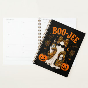 Boo JEE Leopard Geist Halloween Süß Gruselig Planer