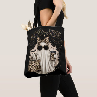 Boo-Jee Leopard-Geist Halloween-Tasche Tasche