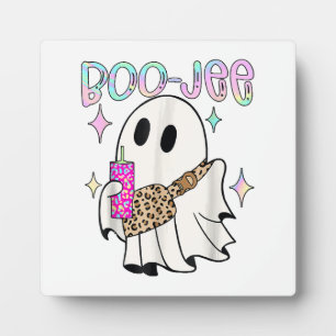 Boo Jee Lustiger Halloween-Geist Fotoplatte