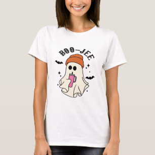 Boo-Jee lustiges Halloween Tumbler-Inspiriert Geis T-Shirt