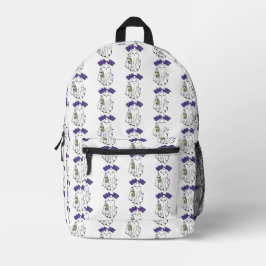 Boo-Jee Niedlicher Halbwunder mit Eiskaffee Bedruckter Rucksack