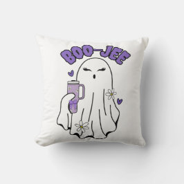 Boo-Jee Niedliches Halloween Ghost mit 40oz Tumble Kissen