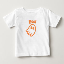 Boo! - Kids Halloween Design Baby T-shirt