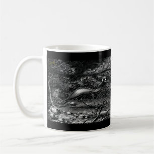 Boo Kitty gefangen in einem Blitzstrahl Kaffee Tas Kaffeetasse