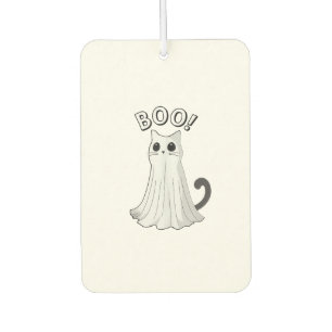 Boo Kitty Süße Geisterkatze Halloween Gruselige Kä Autolufterfrischer