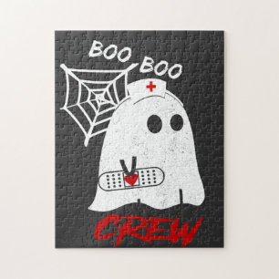 BOO Krankenschwester Crew Tee, lustige halloween K