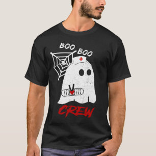 BOO Krankenschwester Crew Tee, lustige halloween K T-Shirt