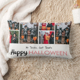 Boo-Kürbiskürbis-Jack-o-Laterne Halloween FotoColl Lendenkissen