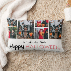 Boo-Kürbiskürbis-Jack-o-Laterne Halloween FotoColl Lendenkissen