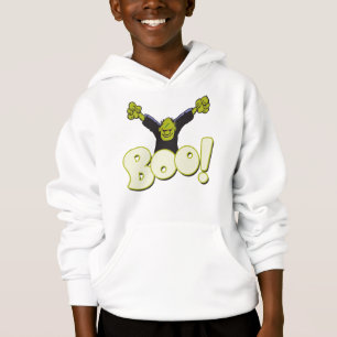 BOO Lettering Frankenstein Monster Halloween Hoodie