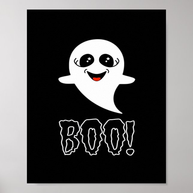 Boo! Little Halloween von Lucas Poster (Vorne)