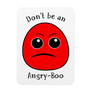 Boo Magnets - Angry-Boo