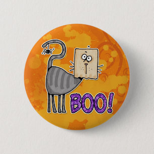 Boo-Miezekatze Button