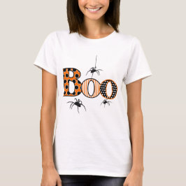BOO mit Spiders Halloween T-Shirt