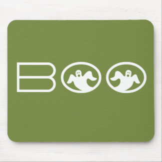 Boo Mousepad, grün und weiß Mousepad