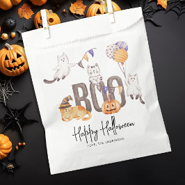 Boo Niedlich Kid's Happy Halloween Katzen Ghosts P Geschenktütchen