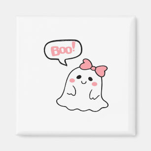 Boo! Niedliche Boo-Minimalreinigung Magnet