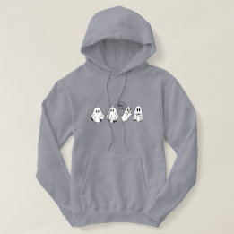 BOO! Niedlicher Geist, Halloween-Geist Hoodie