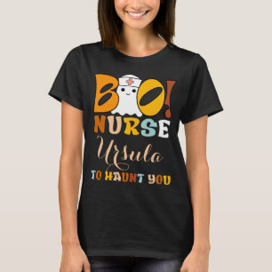 Boo! Nurse [Name], um dir lustiges Halloween zu ve T-Shirt