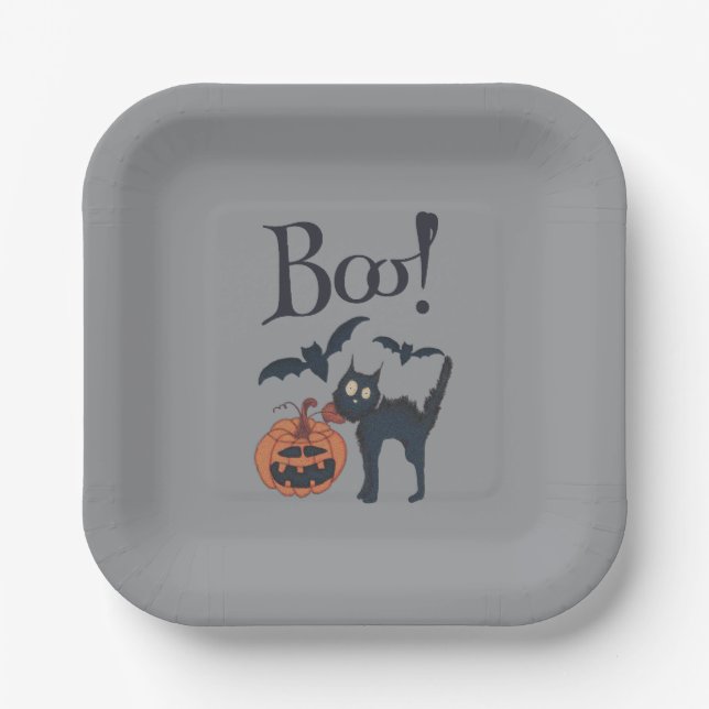 Boo! Pappteller (Vorderseite)