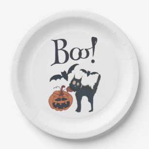 Boo! Pappteller