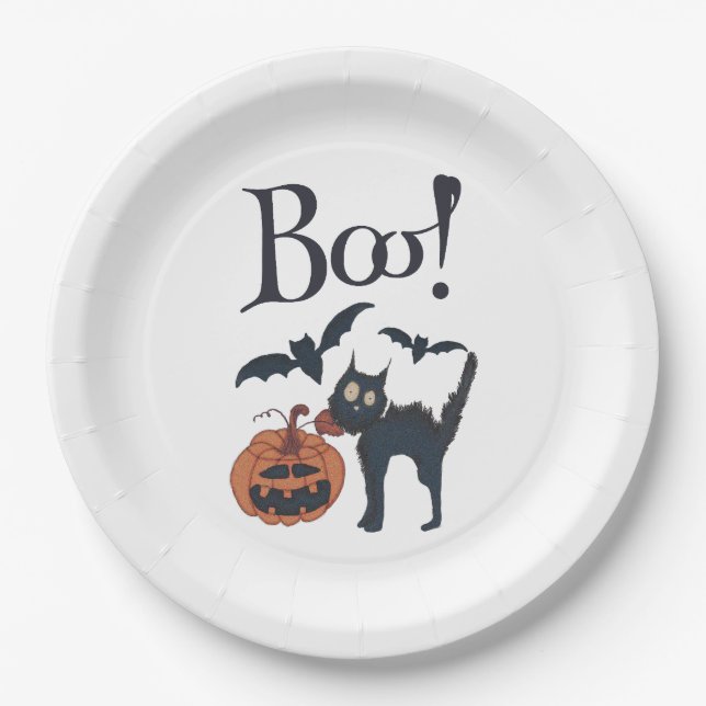 Boo! Pappteller (Vorderseite)