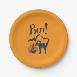 Boo! Pappteller