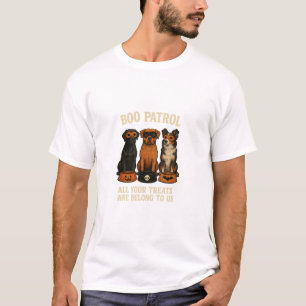 Boo Patrol Halloween-Hundeteam T-Shirt