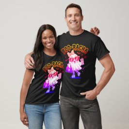 Boo-Racha Niedlich Ghost Drink Fiesta Halloween Fu T-Shirt